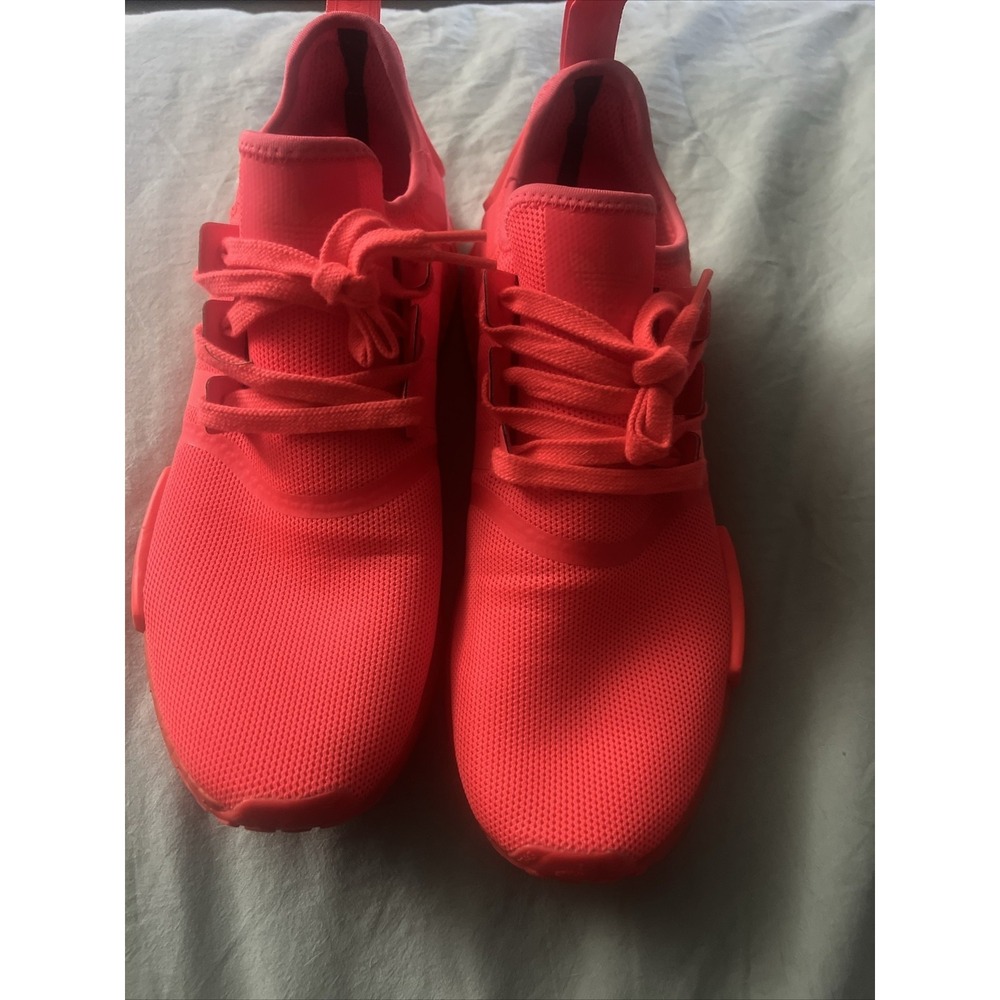 Adidas NMD_R1 SHOES Hot Orange Pink Mens Shoes Size 12.5